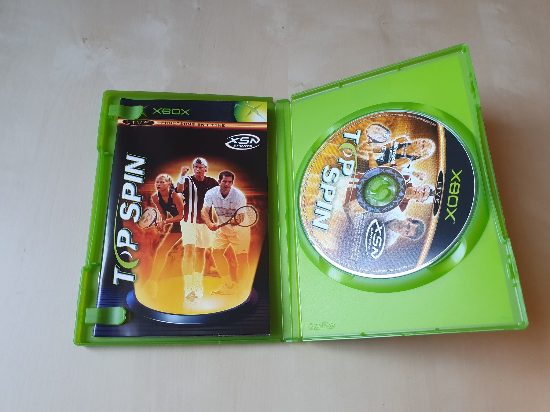 Microsoft Jeux: Top Spin – D'occasion à Stansstad par collectorsshop 2