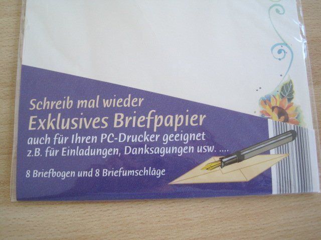 Carta: Exklusives Briefpapier – Nuovo e nell'imballaggio originale da Schachen LU venduto da moepsli5 1