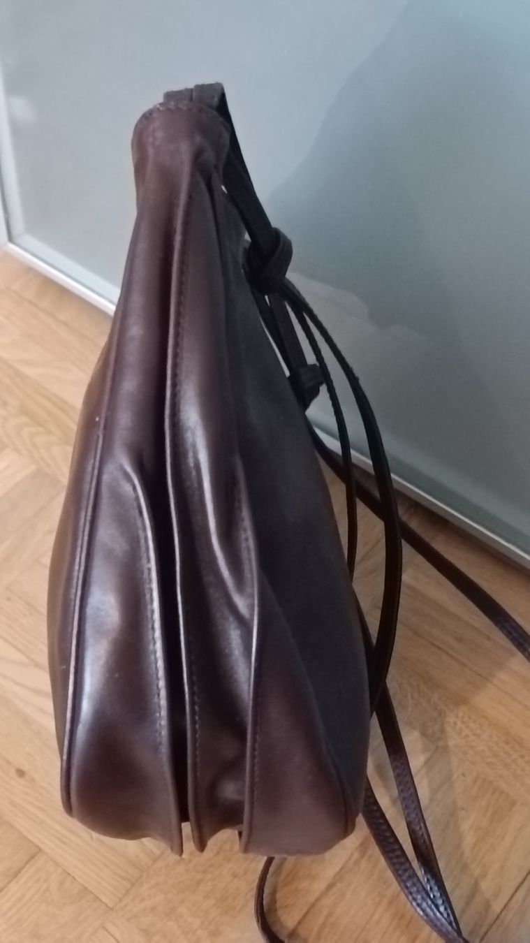 Taschen für Damen: Leder Handtasche, braun – Gebraucht aus Baden von zuppel 3