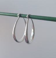 Boucles d’oreilles créoles en argent 925 – style classique