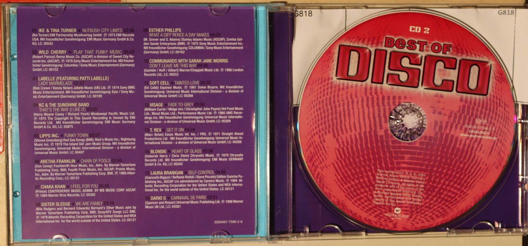 CD: Best of Disco Cd 2 – Usato da Luzern venduto da CONTENTI 1