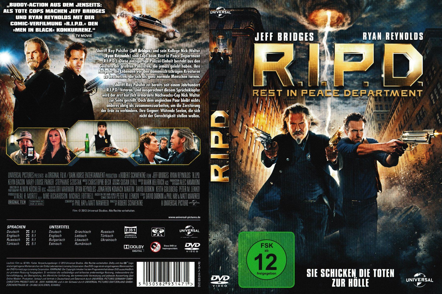 Tutti i DVDs: DVD - R.I.P.D. – Usato da Langnau am Albis venduto da MediaRescuerKeLoX