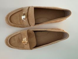 Lauren Ralph Lauren Loafer Wildleder beige neuwertig