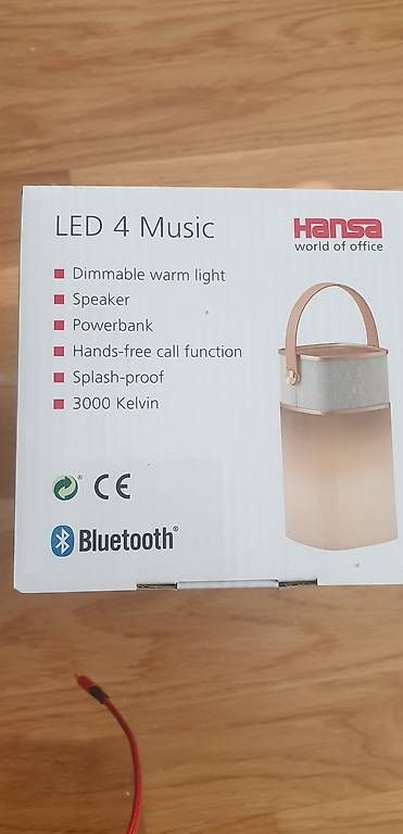 Lautsprecher: Zu verkaufen Led Lampe mit Lautsprecher – Gebraucht aus Rottenschwil von paw_8rdy 4