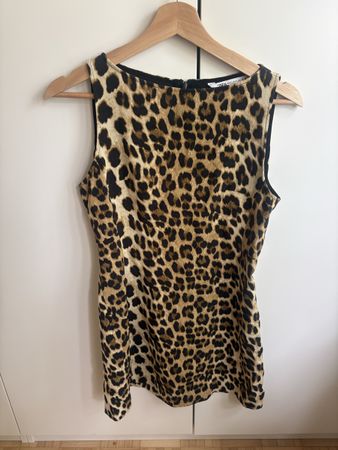 Zara Minidress, Leopardenmuster, Gr. S