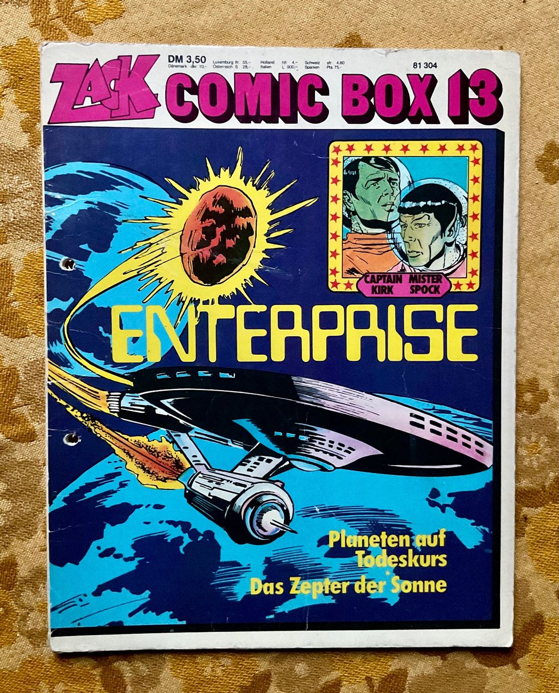 Fumetti: Zack Comic Box 13 von 1974 – Difettoso da Endingen venduto da nathan05