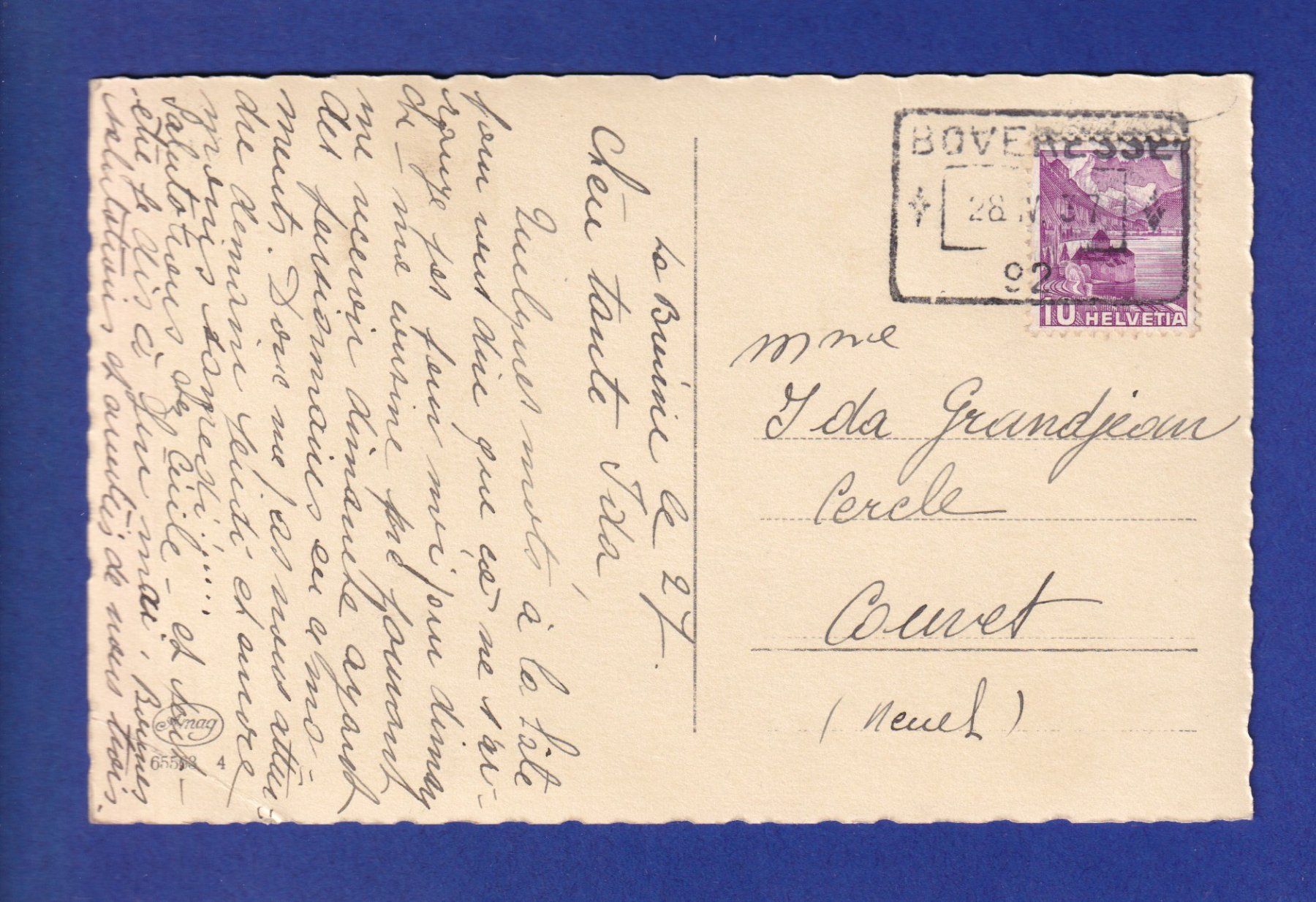 Cartoline postali: CHAT // pli  d'angle // – Usato da Pully venduto da nicecards-shop 1