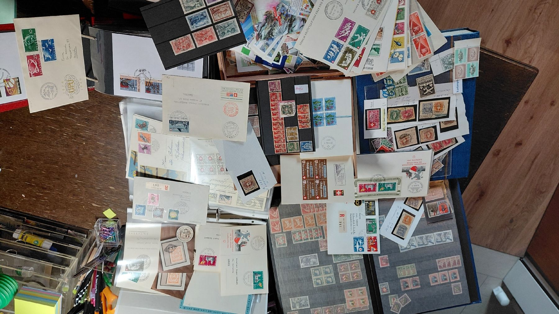 Alle Briefmarken: Riesige Sammlung Schweizer Briefmarken  – Gebraucht aus Riniken von ChriguG75 2