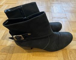 Stiefeletten schwarz, Gr. 43, wie neu