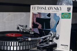 LUTOSLAWSKI: Funeral Music, Philips ‎A 02434 L, 1964, VG+/VG