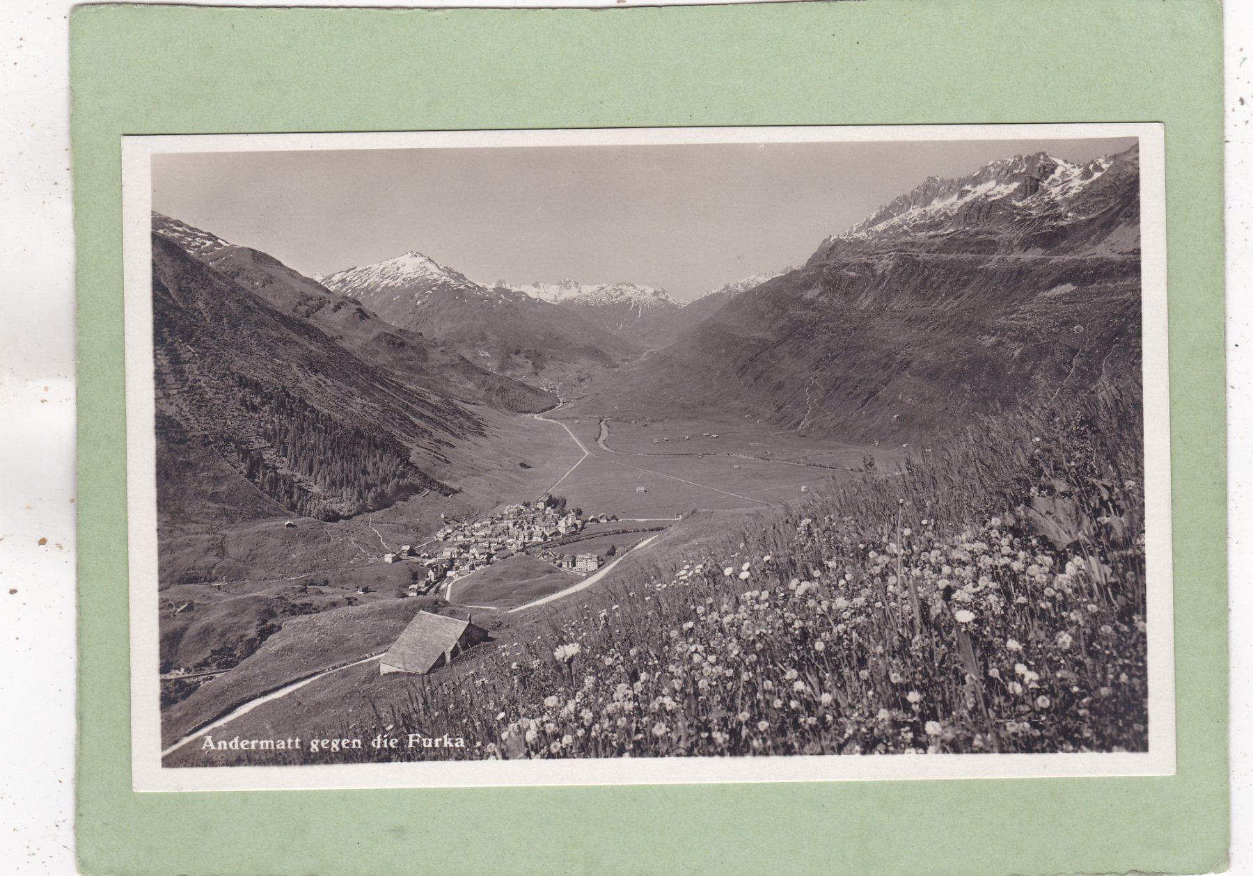 Cartoline postali: Andermatt gegen die Furka – Usato da Herisau venduto da Lisegrat2008