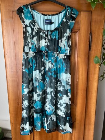 Mexx Sommerkleid Gr.38 ärmellos blumig luftiger Hingucker 👗
