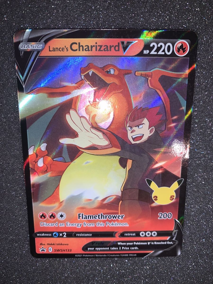 Pokémon Sammelbilder & Trading cards:  Lance's Charizard V 220HP SWSH133 – Gebraucht aus Bironico von ars_z6lb 4