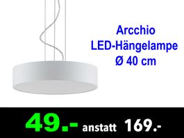 🟢 LED-Hängelampe Ø40cm ARCCHIO Noabelle /192B