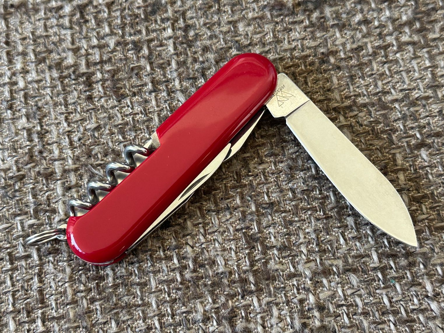 Wenger Couteaux de poche: Altes Sackmesser WENGER Rot 85mm ungebraucht – Neuf (Voir description) à Dübendorf par lan1808 3
