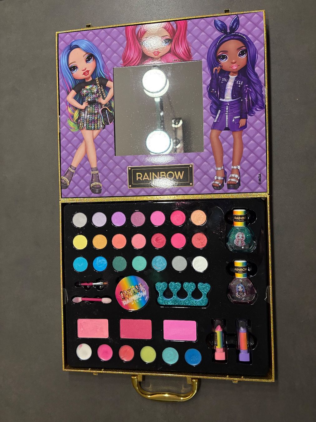 Make-up: Rainbow High Make-up Koffer Set - Top Zustand – Usato da Diessenhofen venduto da Fluempel 1