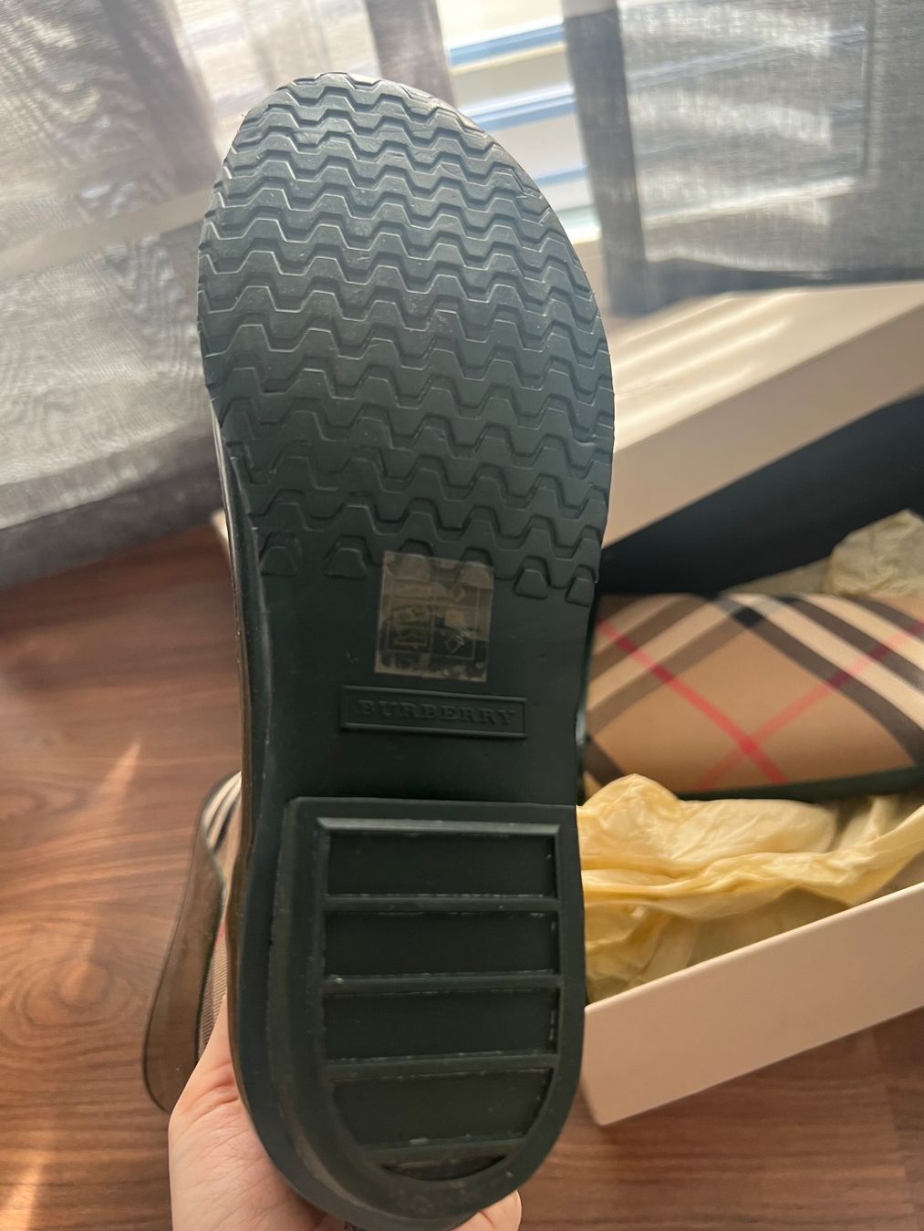 Burberry Scarpe da donna: Burberry Regenstiefel (neu) – Nuovo (secondo la descrizione) da Küsnacht ZH venduto da Oloroso 2