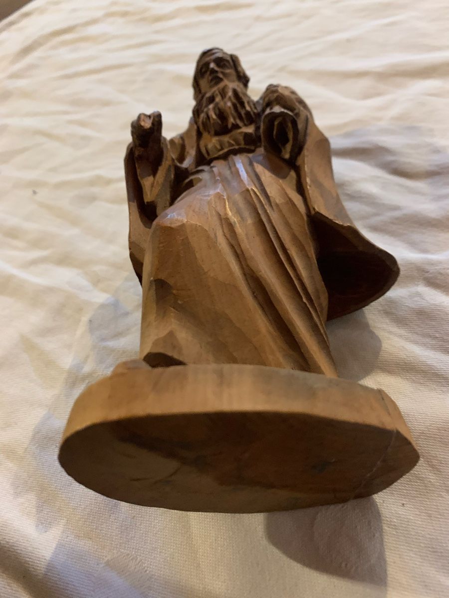 Sculture & Statue: Alter Mann mit Sack Schnitzerei  – Usato da Dotnacht venduto da tmn_8 2