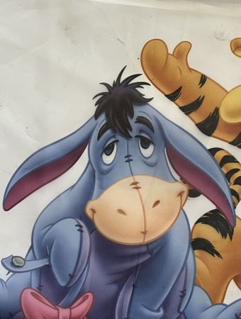 Disney Winnie Puuh Vorhänge 3x 160x160 Kinderzimmer