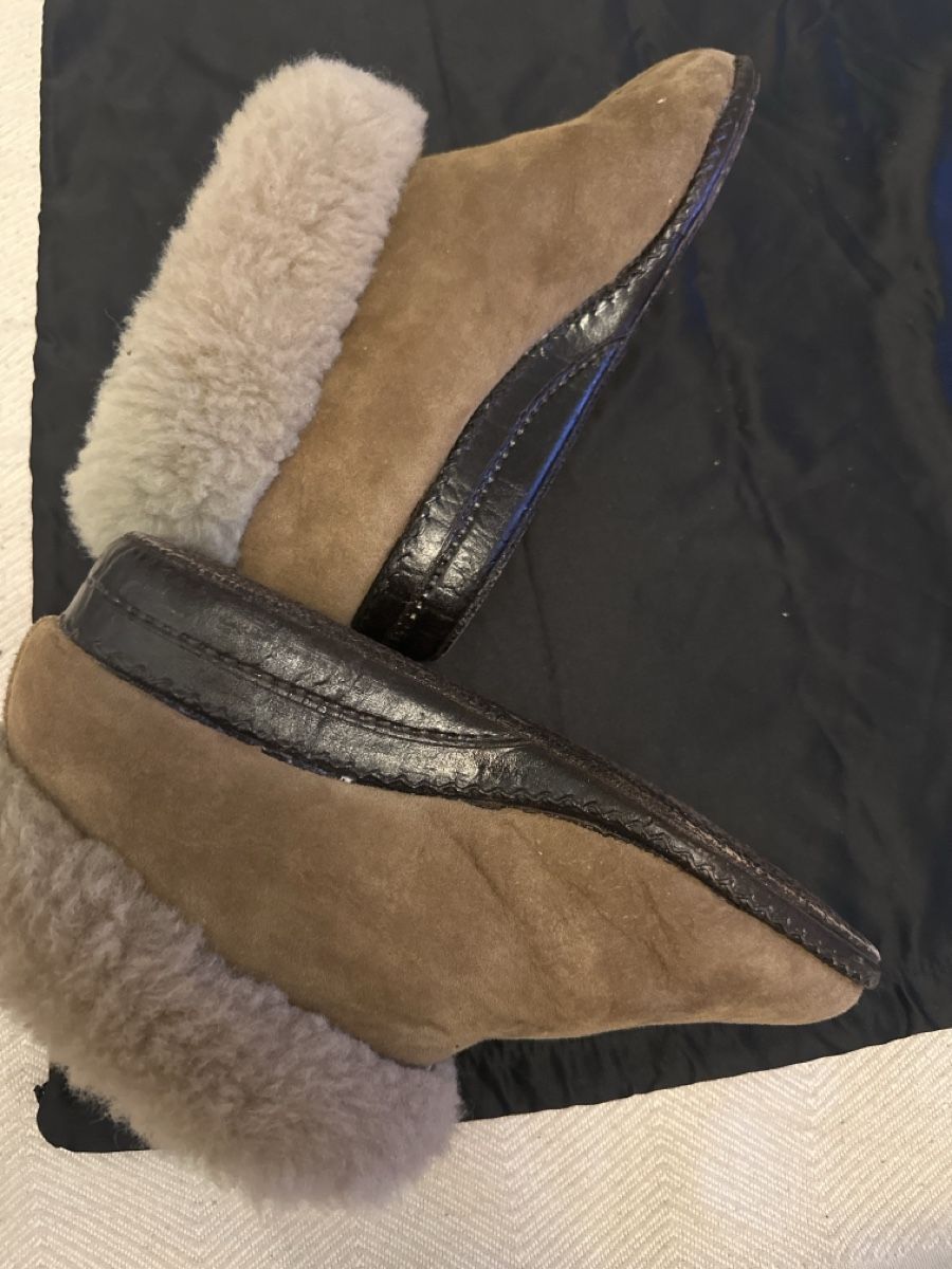 Scarpe da donna: Warme Hausschuhe, Pantoffeln, Gr. 42 – Usato da Zürich venduto da mhm_6rhw 4