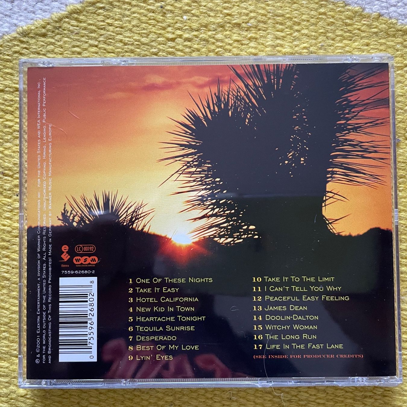 CDs: EAGLES-THE VERY BEST OF – Gebraucht aus Rorschacherberg von  1