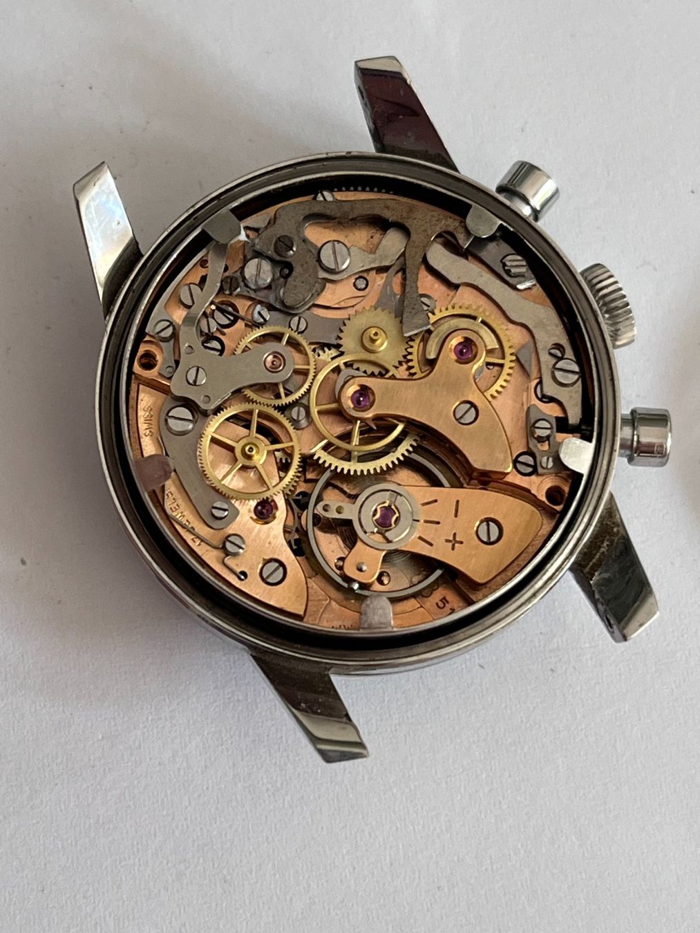 Uhren: Emewo Chronograph Vintage – Gebraucht aus Worblaufen von chronyves 2