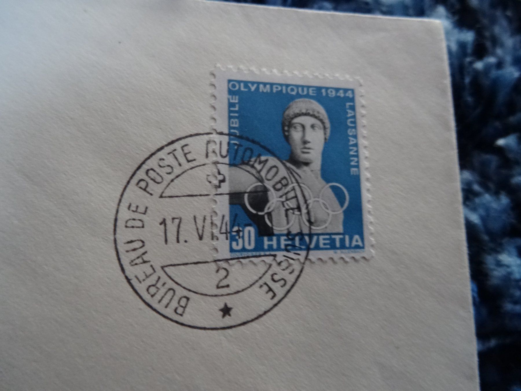 Alle Briefmarken: 3 Briefe 50 Jahre Internat. Olympisches Komitee – Gebraucht aus Lupfig von Buerkli20 1