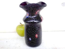 Vase Murano Millefiori Gold Vintage Mid Century Seguso ?