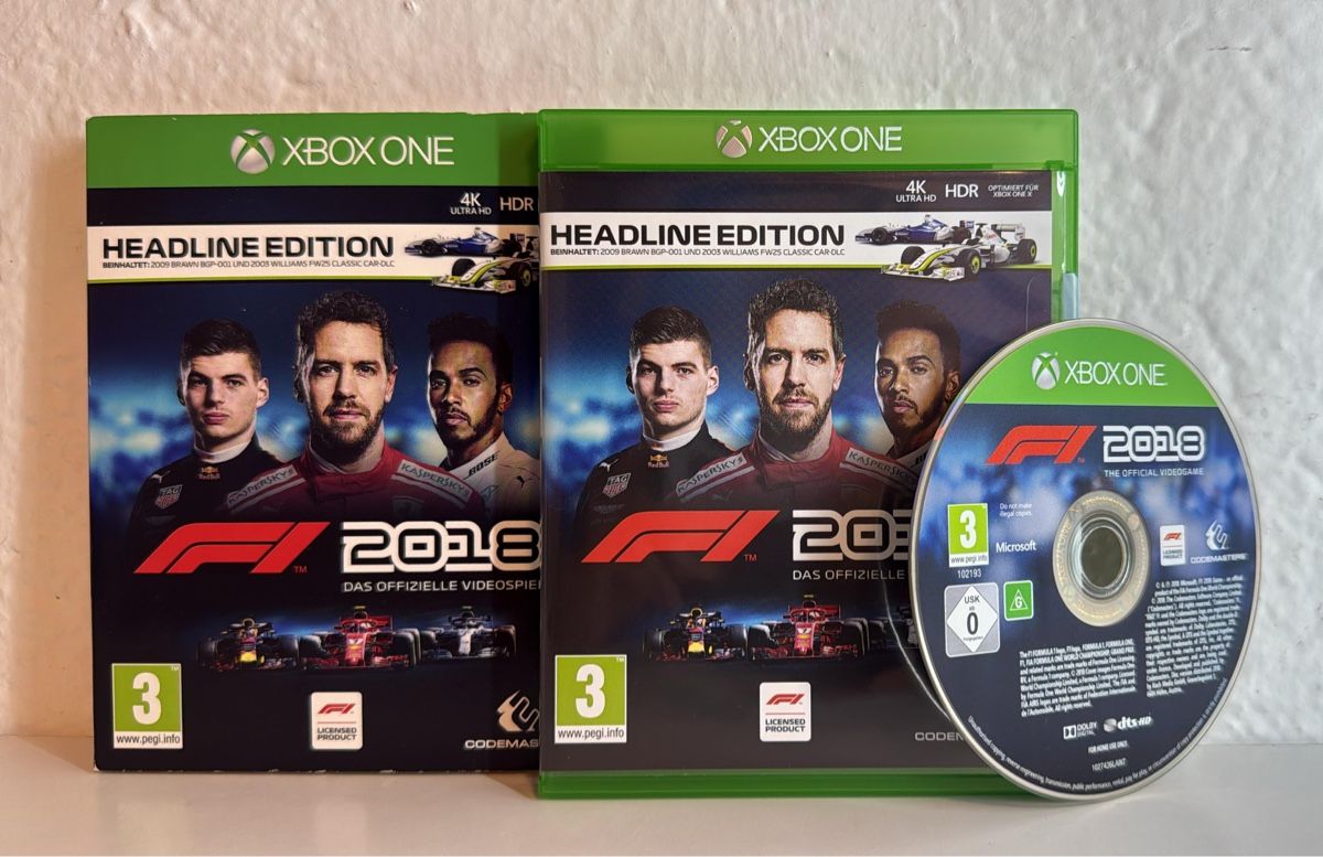 Microsoft Giochi: F1 2018 Headline Edition - Xbox One - Racing Game - Good! – Usato da Ehrendingen venduto da bubulence