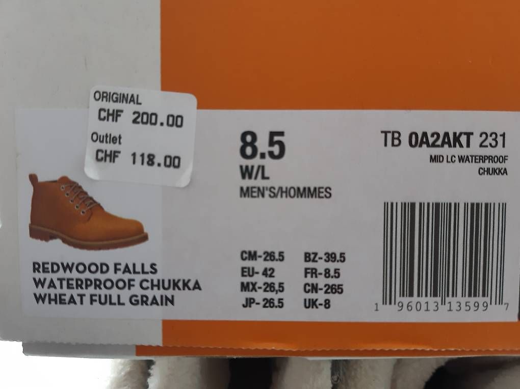 Scarpe da uomo: Timberland Gr 42 – Usato da Zürich venduto da vladm 2