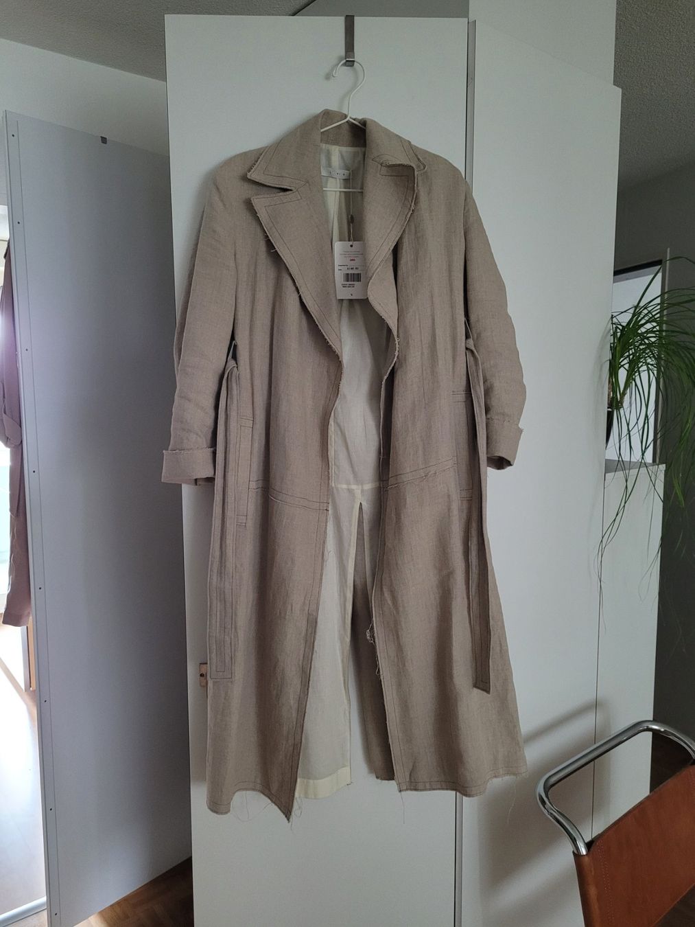 Mäntel: LIVIR Leinenmantel, Beige – Gebraucht aus Zürich von mgn1 8