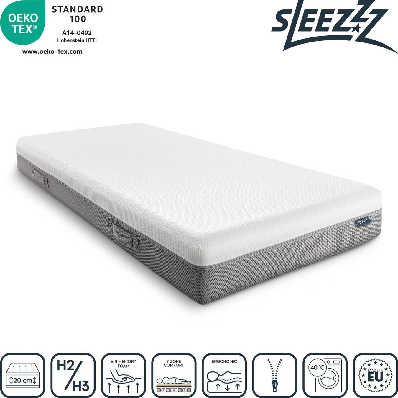 Materassi: Sleezzz® Premium Matratze – Nuovo (secondo la descrizione) da Seengen venduto da swisstrader78