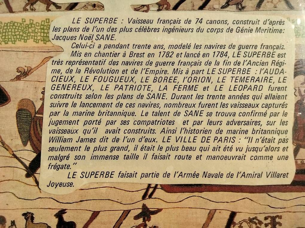 Tutte le decorazioni: Vaisseau français Le Superbe – Usato da Conthey venduto da 50marGes 4