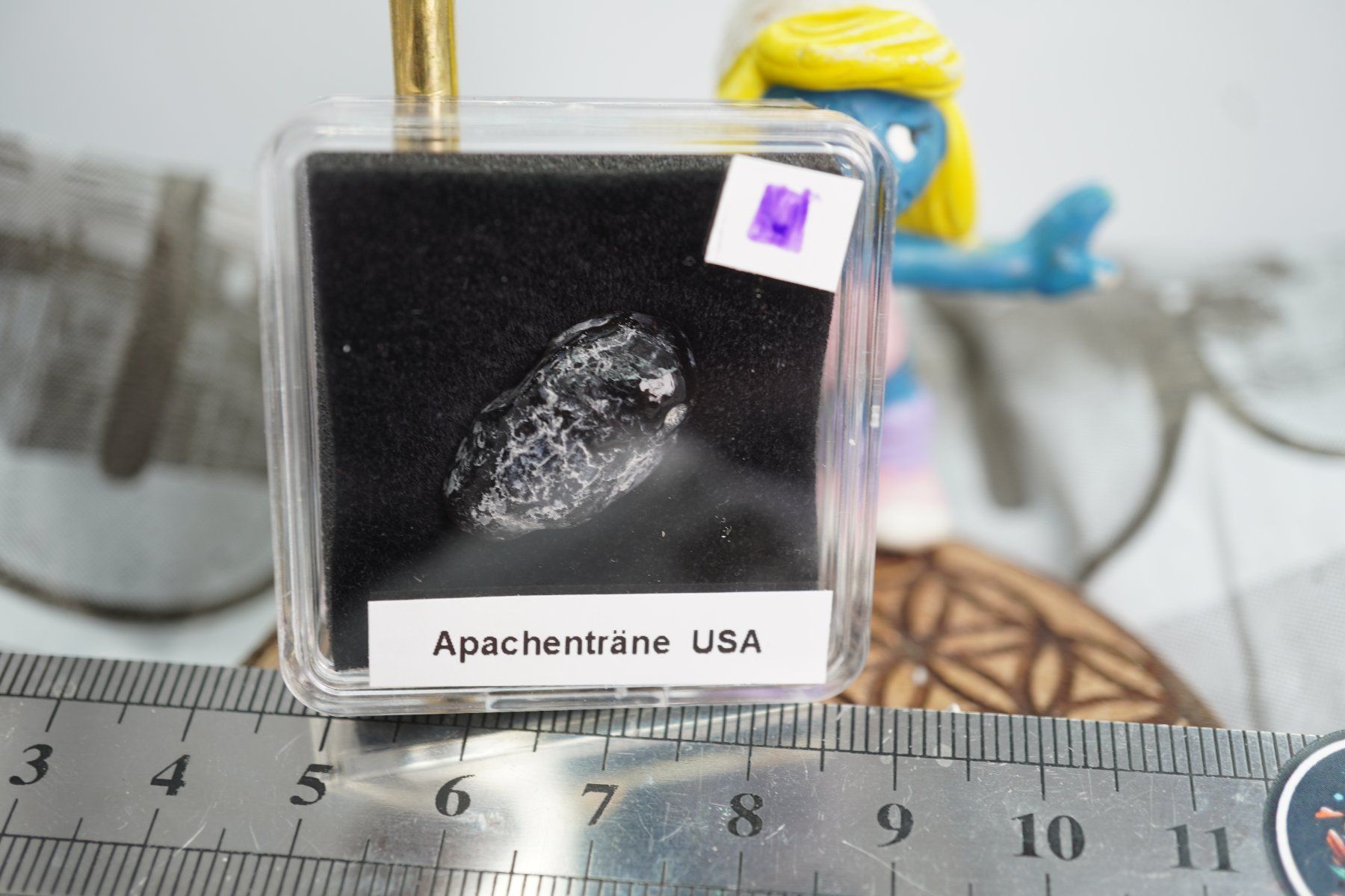 Minerali & Pietre curative: Apachenträne Obsidian    im Böxli     ab 1.-   Aus  Räumung – Nuovo e nell'imballaggio originale da Eschenbach SG venduto da topstone 4