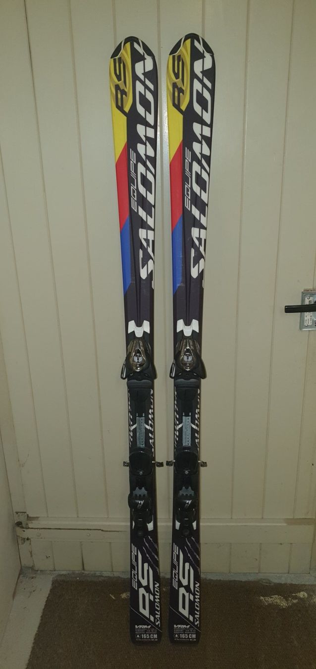 Salomon Sci: Salomon Equipe RS 165cm – Usato da Burgdorf venduto da schlange034