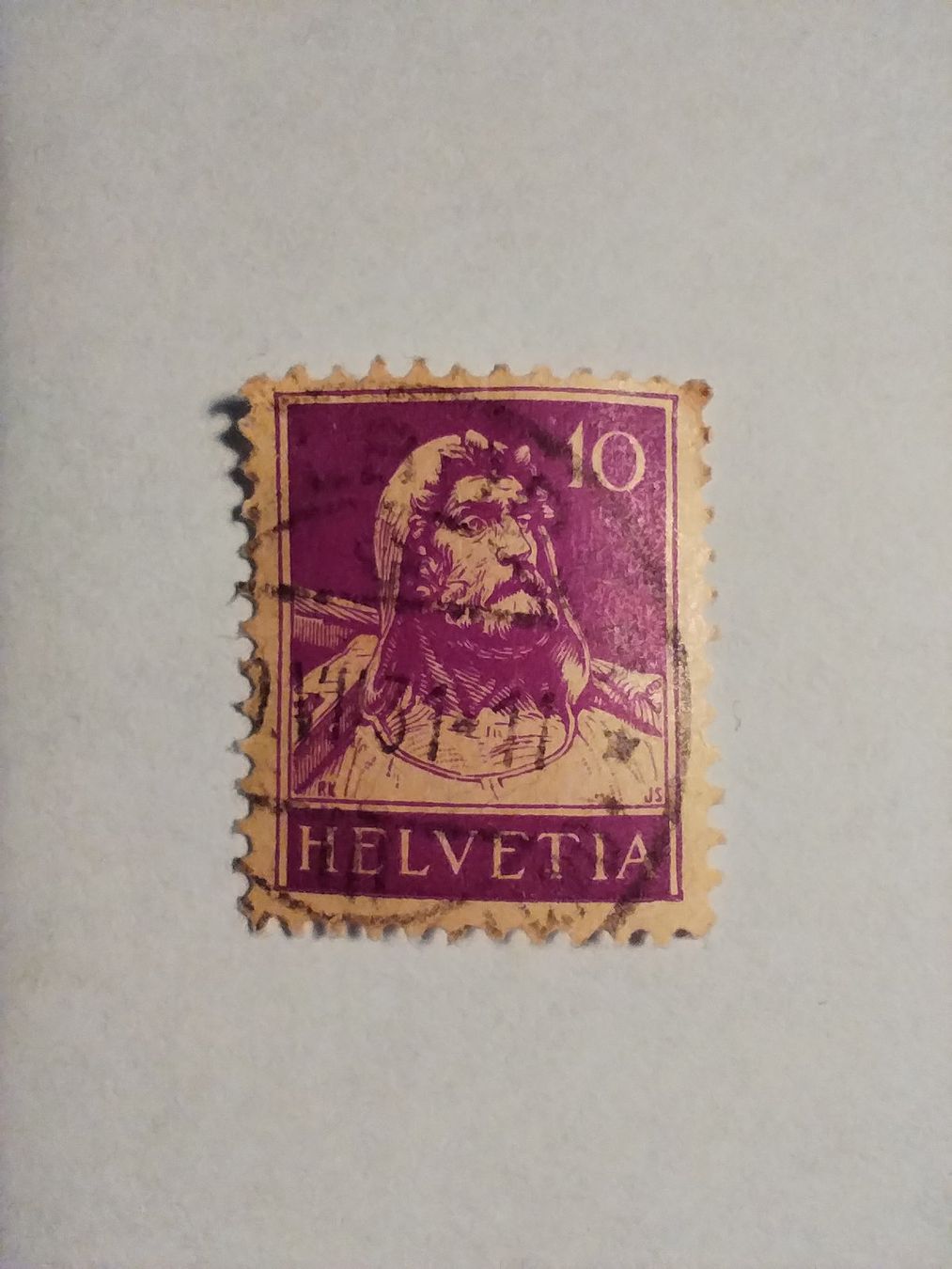 Alle Briefmarken: Alte Briefmarke – Gebraucht aus Escholzmatt von Cornix