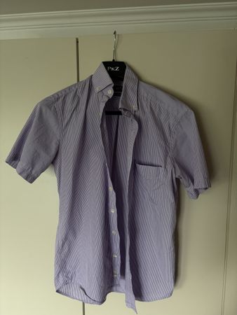 Cafe Coton Shirt, size M, lilac stripes, summer edition