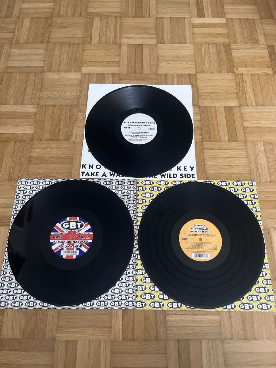 Dischi in vinile: 3er GBT Hardcore / Happy Hardcore Vinyl-Set – Usato da Wangen b. Olten venduto da break72 4