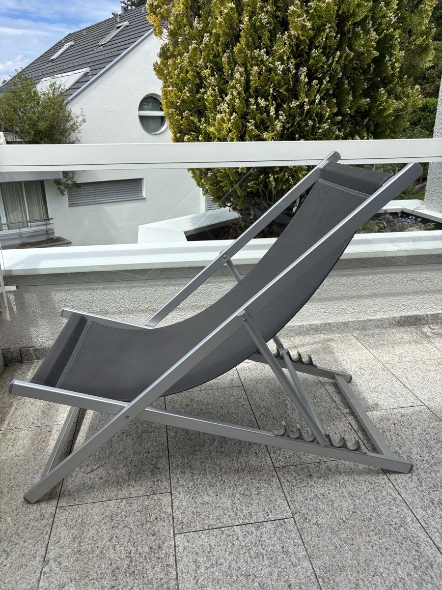 Sedie a sdraio: Aluminium lounger chair – Usato da Cham venduto da LoreM7