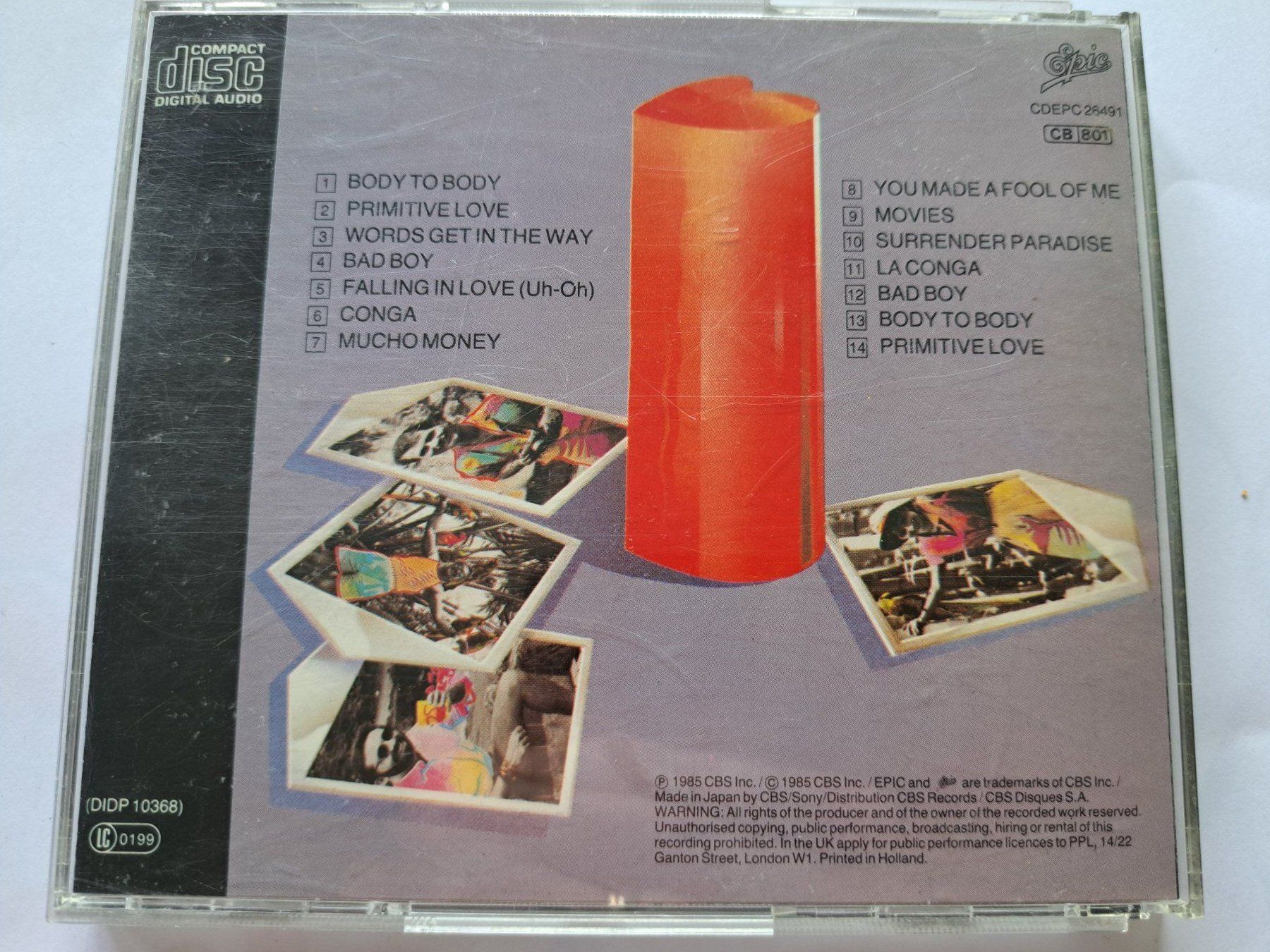 CDs: CD Miami Sound Machine – Primitive Love – D'occasion à Pully par bro_n52j 2