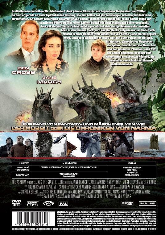 Tutti i DVDs: Jack the Giant Killer, DVD Ben Cross, Jane March – Usato da Sessa venduto da fraenklishop 1