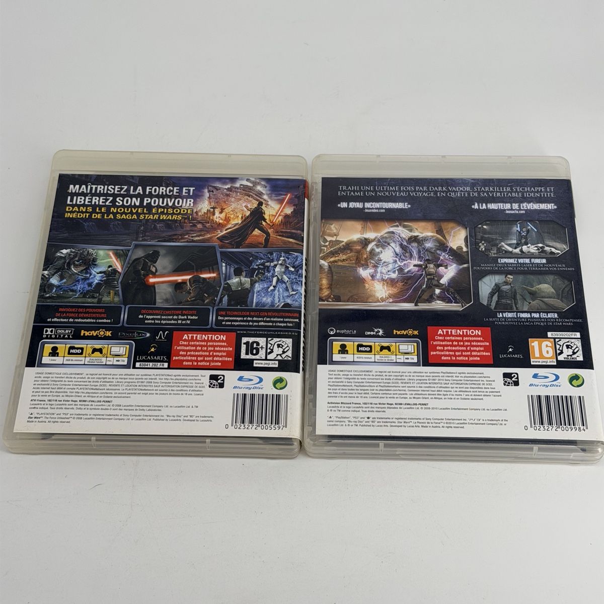 Sony Giochi: Star Wars: Le Pouvoir de la Force 1&2, PS3 – Usato da Vessy venduto da _Callidus_ 1