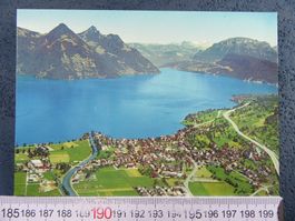 BUOCHS FLUGAUFNAHME AERO-FOTO ONW AK