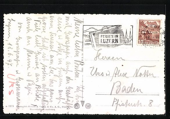 Cartoline postali: AK Luzern, Bahnhofplatz mit Rigi – Usato da Berlin venduto da bartko-reher 1