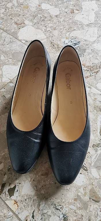 Damenschuhe: Gabor Lederschuh Schwarz Grösse: 38 – Gebraucht aus Mumpf von Loco_Roco