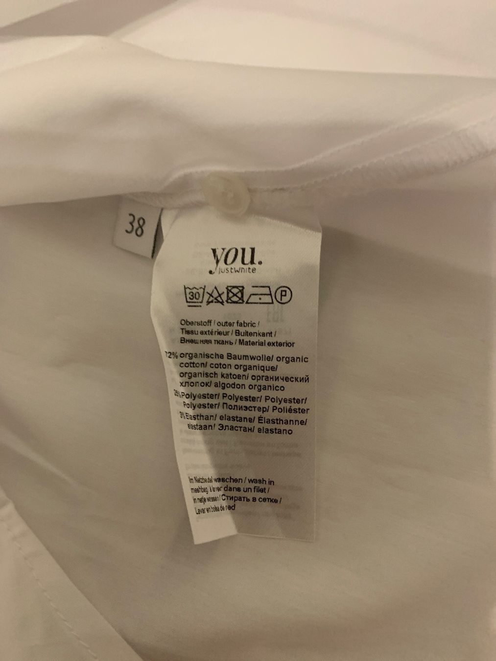 Camicette: Neue Bluse von JustWhite – Nuovo e nell'imballaggio originale da Lausen venduto da tiguan07 3