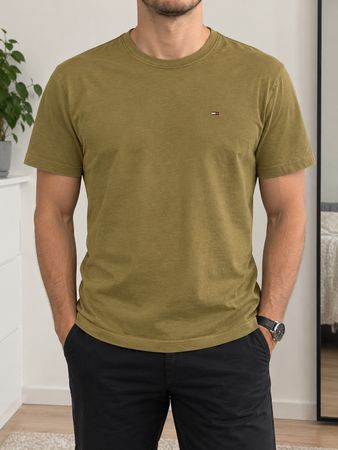 Tommy Hilfiger T-Shirt khaki Grösse M