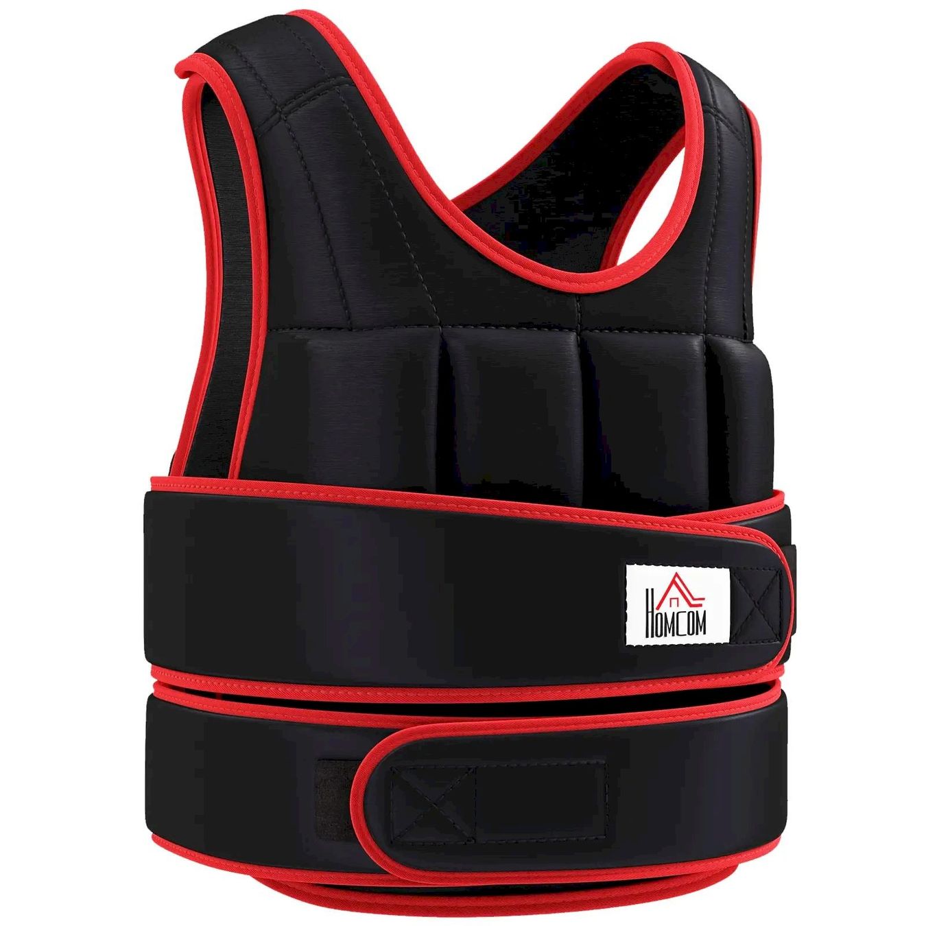 Hometrainer: HOMCOM 20kg Gewichtsweste doppel Gurten – Neu und originalverpackt aus Bottighofen von zaap