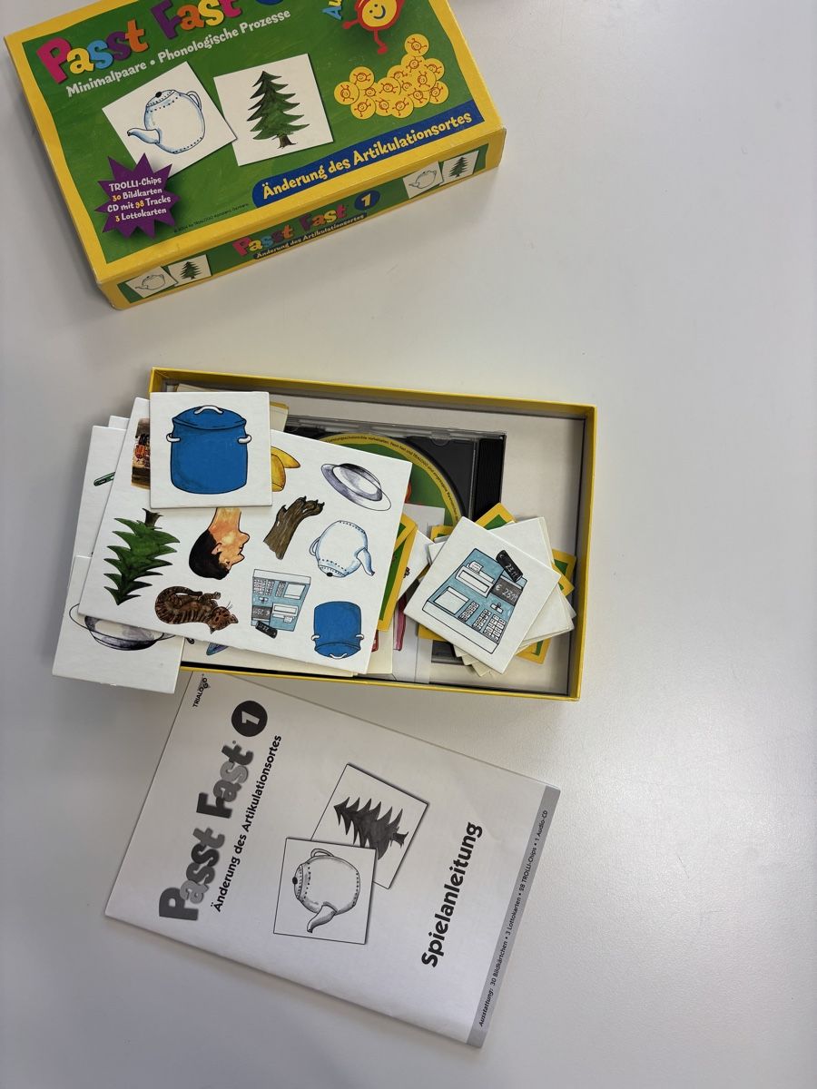 Passt Fast 1: Spiel zur Sprachgörderung von Trialogo (Gebraucht) in ...