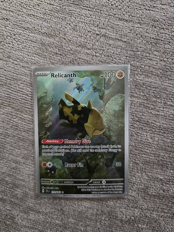 Pokémon Sammelbilder & Trading cards: Relicanth - Temporal Forces / Near Mint – Neu (gemäss Beschreibung) aus Naters von alissa.s